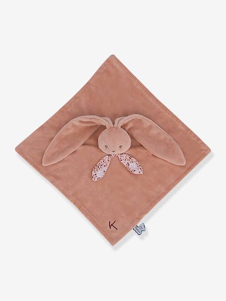 Doudou lapin Lapinoo 30 cm - beige+blanc+orange 17 - vertbaudet enfant 