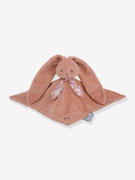 Doudou lapin Lapinoo 30 cm - beige+blanc+orange 20 - vertbaudet enfant 