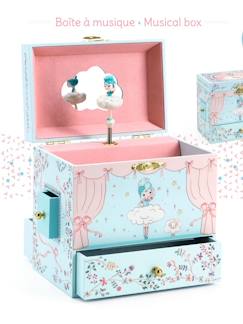 Linge de maison et décoration-Grande boîte à musique ballerine en scène -