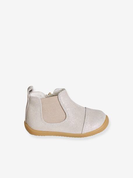 Chaussures premiers pas bébé boots or 2 - vertbaudet enfant 