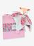 Doudou pétale 27cm boh'aim - DOUDOU ET COMPAGNIE faon rose+lion jaune 3 - vertbaudet enfant 