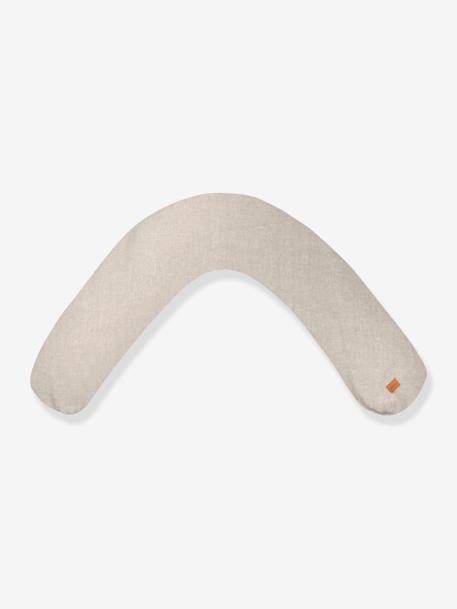 Coussin de maternité et d'allaitement Big Flopsy Brique+cacao+Gris chiné+Lin+marron imprimé+vert 10 - vertbaudet enfant 