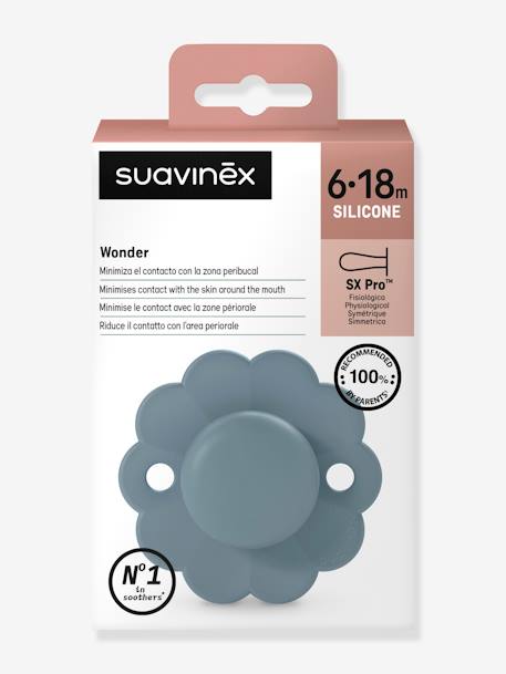 Sucette réversible SX Pro Wonder 6-18 mois Hedge green+Spring lake 11 - vertbaudet enfant 