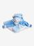 Doudou carré ours 24cm collector - DOUDOU ET COMPAGNIE bleu+rose+taupe 4 - vertbaudet enfant 