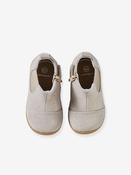 Chaussures premiers pas bébé boots or 4 - vertbaudet enfant 
