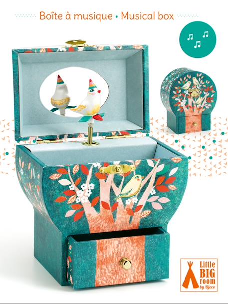 Boite à musique Arbre poétique - multicolore 1 - vertbaudet enfant 