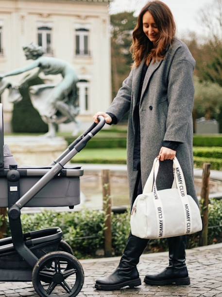 Sac à langer Mommy Club Marron+Noir+Off white+Vert 18 - vertbaudet enfant 