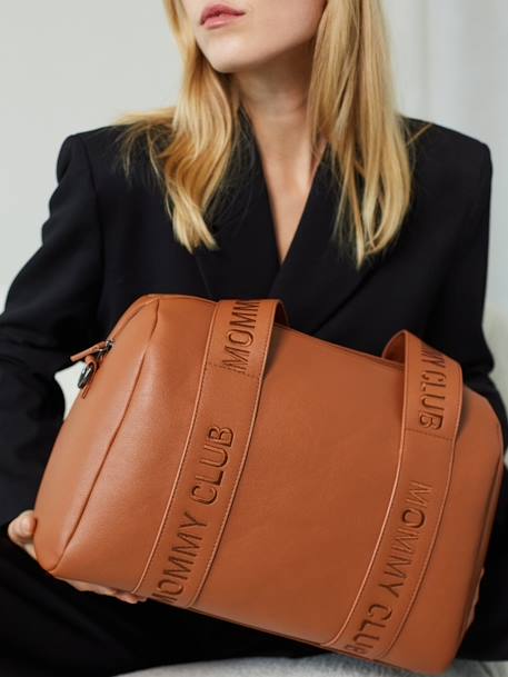 Sac à langer Mommy Club Marron+Noir+Off white+Vert 2 - vertbaudet enfant 