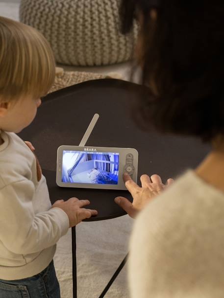 Ecoute-bébé vidéo connecté Zen Night Light blanc 4 - vertbaudet enfant 