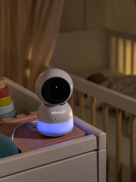 Ecoute-bébé vidéo connecté Zen Night Light blanc 5 - vertbaudet enfant 