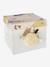 Happy doudou pantin 25cm - DOUDOU ET COMPAGNIE beige+bois de rose 5 - vertbaudet enfant 