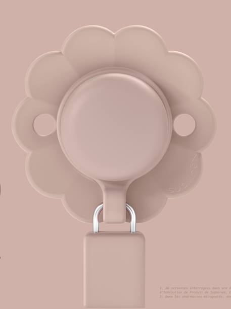Attache-sucette silicone Wonder Almost aqua+Hedge green+Illusion blue+Mauve chalk+Pale mauve+Spring lake 23 - vertbaudet enfant 