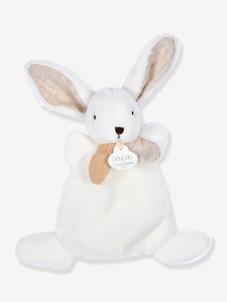 Happy doudou plat 17cm - DOUDOU ET COMPAGNIE boho rose+pop bleu+wild beige 7 - vertbaudet enfant 