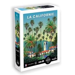 Jouet-Jeux éducatifs-Puzzles-Puzzle 500 pièces - SENTOSPHERE - Calypto - Vintage - Californie - Pour enfants dès 10 ans