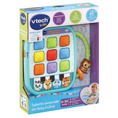 VTECH BABY - Tablette Sensorielle des Baby Loulous BLEU 2 - vertbaudet enfant 