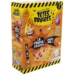 Jouet-La Fabrik à bonbons STARTER PACK - TETES BRULEES - Mixte - Blanc - 21x9x29cm - Enfant - 2 ans de garantie