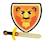 Set bouclier et épée en bois - Vilac - Lion - Jouet pour enfant de 4 ans et plus - Multicolore et orange ORANGE 1 - vertbaudet enfant 