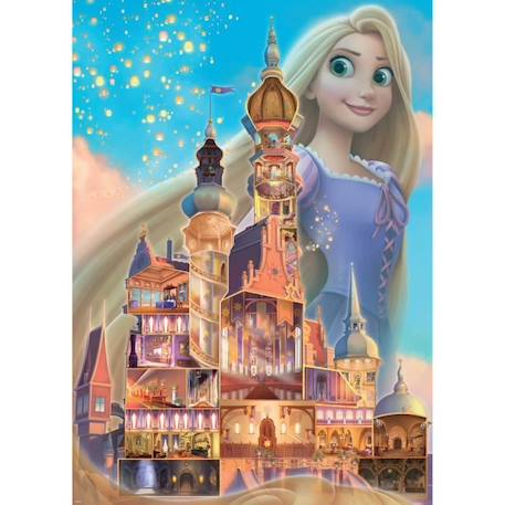 Ravensburger-PRINCESS-Puzzle 1000 pièces - Raiponce (Collection Château Disney Princ.)-4005556173365-A partir de 14 ans BLANC 2 - vertbaudet enfant 