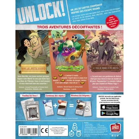 Unlock! Mythic Adventures   - Asmodee - Jeu de société VERT 3 - vertbaudet enfant 