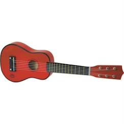 Jouet-Activités artistiques et musicales-Instruments de musique-VILAC - Guitare rouge