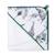 Cape de bain en coton et bambou - SAFARI Blanc 100 x 100 cm BLANC 1 - vertbaudet enfant 