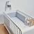 Tour de lit universel et réversible - STELLA Gris - Pour lit bébé de 60x120 ou 70x140 cm BLANC 3 - vertbaudet enfant 