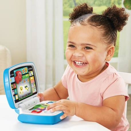 VTECH BABY - Baby Ordi des Découvertes - Ordinateur portable interactif pour enfants - Bleu - Mixte BLEU 2 - vertbaudet enfant 