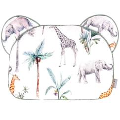 Chambre et rangement-Coussin plat réversible Safari - Sevira Kids - Multicolore - Bébé - Blanc - 25 cm x 35 cm