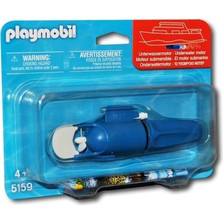 PLAYMOBIL - Moteur Submersible - 5159 - Pour Bateaux PLAYMOBIL - Enfant 4 ans et + - Mixte - Bleu BLEU 1 - vertbaudet enfant 