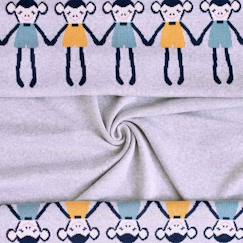 Linge de maison et décoration-Linge de lit bébé-Couverture pour en coton bio SINGE