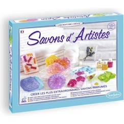 Jouet-Kit Savon D'Artistes SENTOSPHERE - Créez des savons cosmétiques originaux - Mixte - A partir de 8 ans