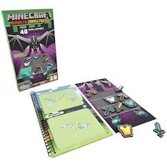 Jouet-Jeux de société-Jeu de Logique Magnétique - RAVENSBURGER - Minecraft - Bleu - Enfant - Violet