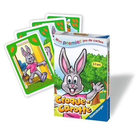 Jeu de plateau - RAVENSBURGER - Croque Carotte + Jeu de cartes inedit - Mixte - A partir de 4 ans - Enfant ORANGE 3 - vertbaudet enfant 