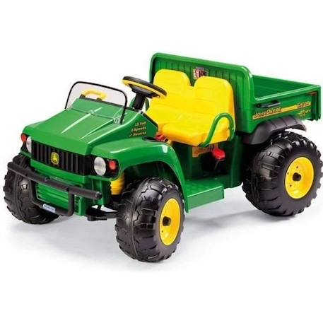 Véhicule Tout-terrain électrique - John Deere GATOR - PEG PEREGO VERT 1 - vertbaudet enfant 