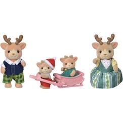 Poupée - SYLVANIAN FAMILIES - La famille Renne - Blanc - Mixte - 5692  - vertbaudet enfant