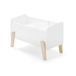 Coffre à jouets - KIDDY - Blanc - MDF laqué - Rangement pour enfant  - vertbaudet enfant