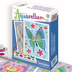Jouet-SENTOSPHERE - Aquarellum Mini Papillons - Peinture pour Enfants - Mixte - A partir de 3 ans