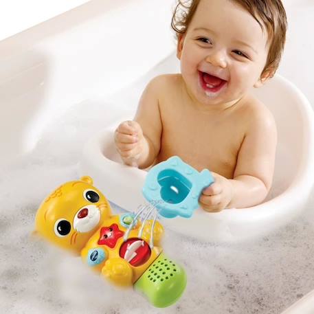 VTECH MA PETITE LOUTRE DE BAIN JAUNE 6 - vertbaudet enfant 