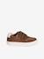 Baskets enfant garçon cuir à scratchs marron 2 - vertbaudet enfant 