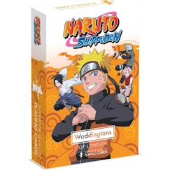 Jouet-Jeux de société-Jeux classiques et de réflexion-Jeu de cartes Naruto - Winning Moves - 54 cartes - Multicolore - Enfant - 5 ans