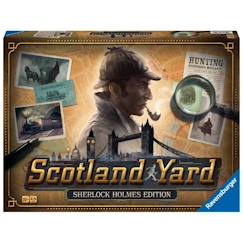 Jouet-Jeux de société-Scotland Yard Sherlock Holmes, Jeu de stratégie famille, dès 10 ans, 27344, Ravensburger