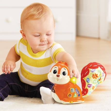 Jouet interactif - VTECH BABY - Mon Ami Rouli Boogie - Bébé 9 mois - Mixte - Orange et rouge ORANGE 2 - vertbaudet enfant 