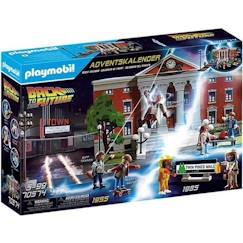 -PLAYMOBIL - 70574 - Calendrier de l'Avent "Back to the Future"