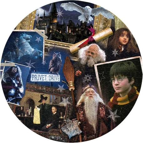 Puzzle Harry Potter et la Pierre Philosophale - Winning Moves - 500 pièces - Thème Cinéma et Publicité BLANC 2 - vertbaudet enfant 
