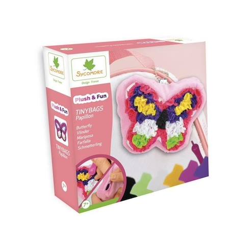 Sycomore - Tiny Bags Papillon ROSE 1 - vertbaudet enfant 