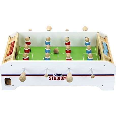 Babyfoot de table Vilac Stadium - VILAC - 12 joueurs - 3 balles en liège - Bleu BLEU 2 - vertbaudet enfant 