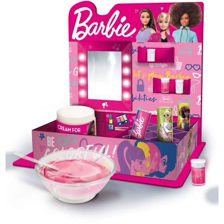 Rouge à lèvres à personnaliser - Barbie - LISCIANI GIOCHI - Enfant - Blanc - Arômes naturels BLANC 2 - vertbaudet enfant 