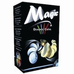 Jouet-Coffret de magie - MEGAGIC - Dynamic coins - Tour de pièces de monnaie