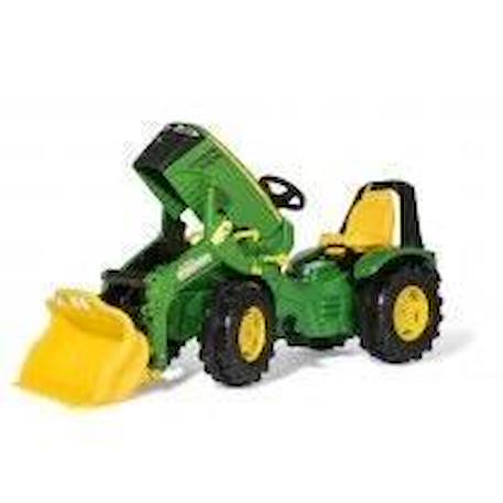 Tracteur à pédales Rolly Toys X-Trac Premium John Deere 8400R - Vert - Pour enfants de 3 à 10 ans VERT 2 - vertbaudet enfant 