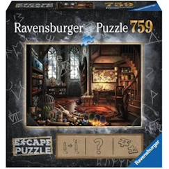 Jouet-Puzzle Escape 759 pièces - L'antre du dragon - Ravensburger - Thème Fantastique - Pour Enfant de 12 ans et plus
